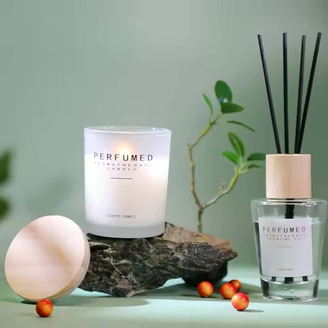 Scented Candle & Reed Diffuser Gift Box Set