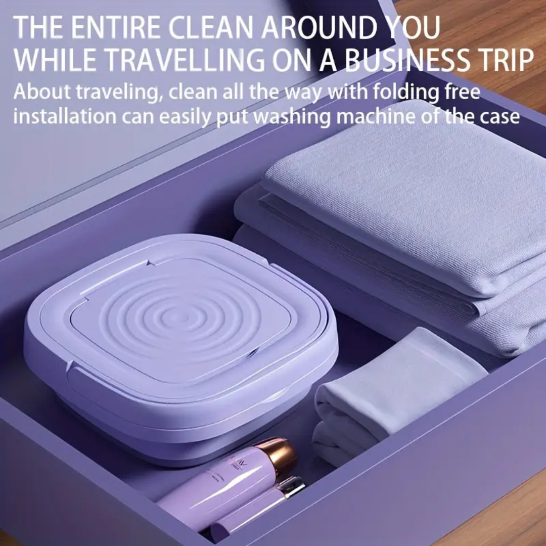 9L Portable Folding Mini Washing Machine
