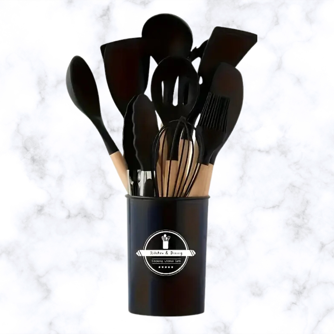 12pcs Silicone Utensils Set