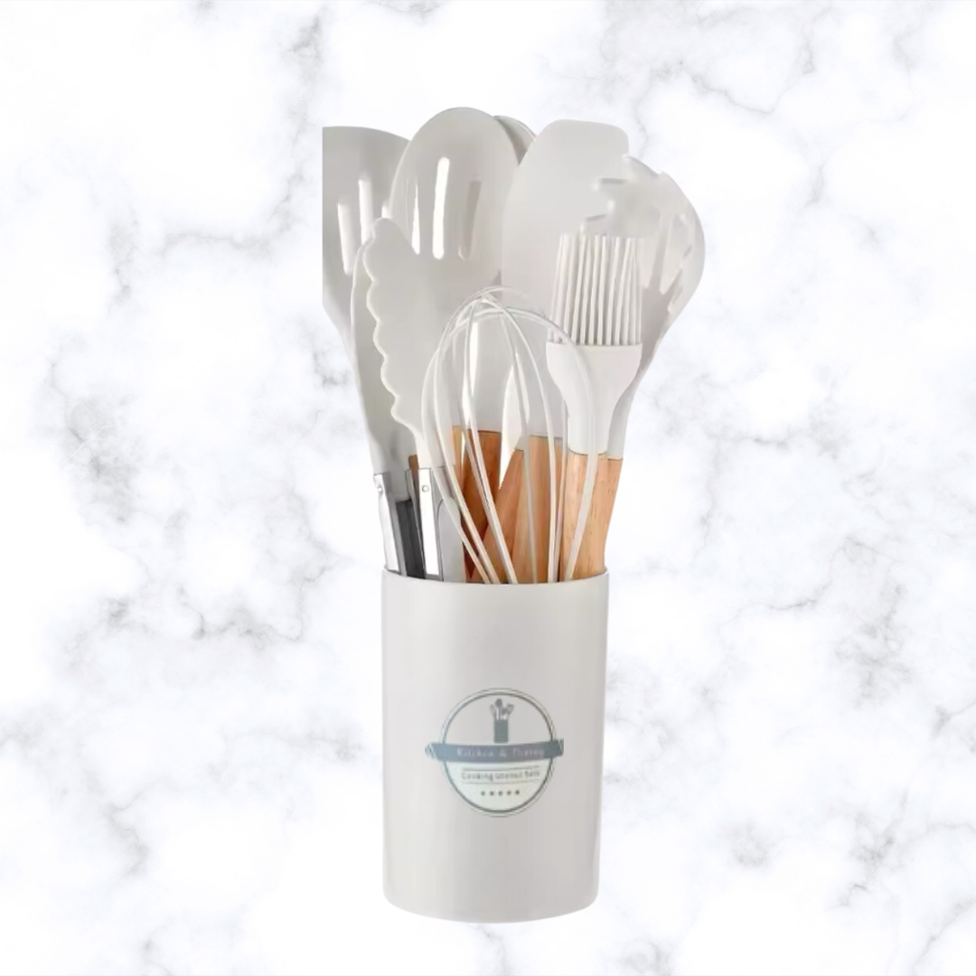 12pcs Silicone Utensils Set