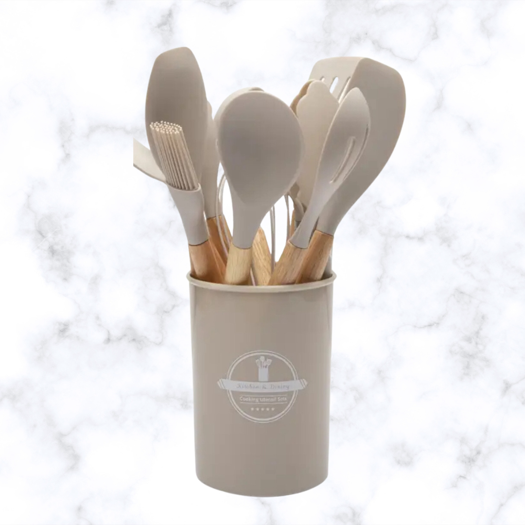 12pcs Silicone Utensils Set